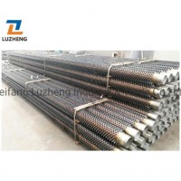 Pin Headed Steel Pipe for Oil and Refinery Industry  Boiler Nail Ribbed Steel Tube