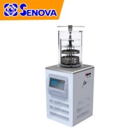 -50c Deg Degree Floor Type Vacuum Freeze Drying Laboratory Lyophilizer