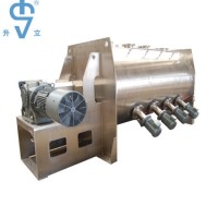 Easy Cleaning High Speed Horizontal Plough Shear Industrial Mixer for Pesticide