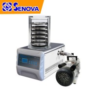 -50c Tabletop Desktop Benchtop Lyophilizer Vacuum Lab Vacuum Freeze Dryer