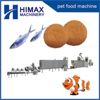 Pet Food Production Line Aquatic Floating Fish Feed Making Machine