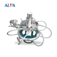 Ultrafine Grinding Particle Size 1.5um-45um Spiral/ Disc/ Pancake Air Jet Mill for Crystal/Medicine