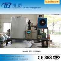 High Quality 20 Tons Flake Ice Machine for Fish Plant Using