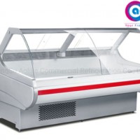 New Design Shopping Mall Refrigerator Showcase with Fin Type Evaporator& High Quality