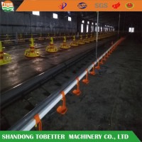 Feeding & Drinking Line Floor Raising System Poultry House Feeding Line for Broiler Chicken