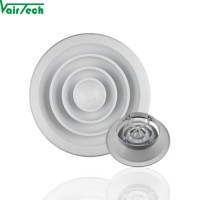 Ventilation System Aluminum Round Air Diffuser Circular Supply Air Diffuser for Ceiling