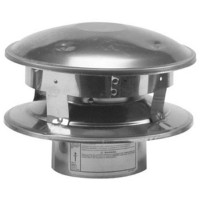 Vertical Termination Vent Cap  4-Inch