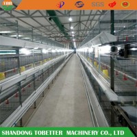 Ce Poultry Farming Raising Multi Tiers Broiler Chicken Cage