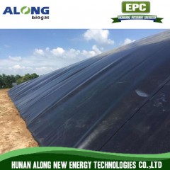 HDPE Geo Membrane Animal Waste/Manure Biogas Digester Pool图1