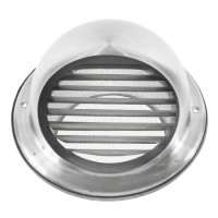 Stainless Steel Wall Mounted Pipe Exhaust Vent Caps for Ventilation Fresh Air