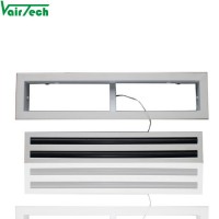 HVAC High Quality Aluminum Adjustable Linear Slot Diffuser Removable Supply Air Diffuser