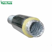 Heat Resistant Duct Insulated Flexible Duct Insulation Aluminum Foil Flexible Air Duct