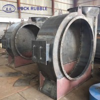 Centrifugal Fan Impeller Casing Carbon Steel Welding Metal Fabrication