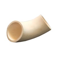99.5% Alumina Ceramic Curved Lined Pipe/Tube