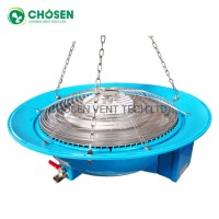 New Design with Ce for Amusement Park Lowdown Temperature Greenhouse Agricultural Misting Spray Fan