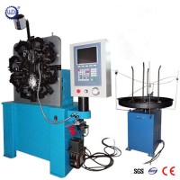 3-4 Axes Automatic CNC Metal Wire Extended Hook Spring Forming Machine (GT-SF-20B)