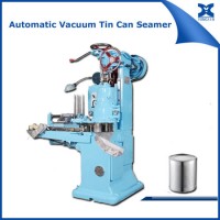 Automatic Round Irregular Food Tin Can Vacuum Seaming Sealing Seamer Machine