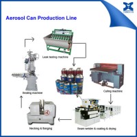 Tin Can Making Machine Automatic Aerosol Can Produciton Line