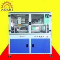 Glue Dispenser with Covered Sliding Window for Dust-Free Production