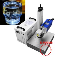 Portable UV Laser Marking Machine for All Material (Glass Leather Cloth Cotton Fruits Vegetable Bisc