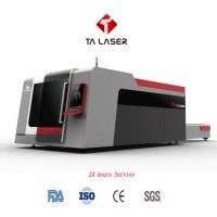 3000W High Power CNC Fiber Laser Metal Cutting Machine