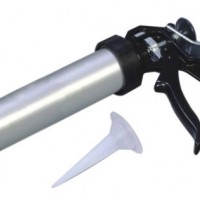 600ml Aluminum Barrel Pneumatic Silicone Sausage Gun Glue Sprayer Gun