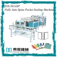 Clear Spine Label Pocket Automatic Sealing/ Welding Machine for Flat File/ Display Book/ Clear Book