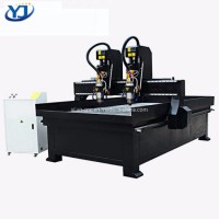 2019 Stone Engraving CNC Router 1325 with Double Spindle