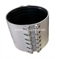 Multi-Function Double-Section Stainless Steel Pipe Repair Coupling