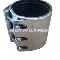 Extended Multi-Function Single-Section Flexible Stainless Steel Pipe Coupling