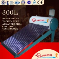 300L Non-Pressurized Vacuum Tube Solar Energy Hot Water Heater