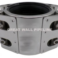 Multi-Function Double-Section Stainless Steel Pipe Coupling