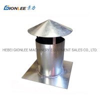 Stamping and Welding Chimney of Galvanized Stainless Steel Plate