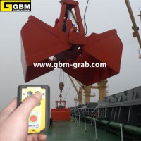 Electro Hydraulic Clamshell Bucket Marine Bulk Carrier Grab