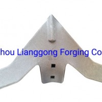 Customized Hot Forged Cultivator Parts and Plough Shares Used in Agricultural Machinery