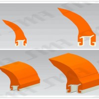 Replacement Polyurethane Scraper Blade for Primary Conveyor Belt Cleaner