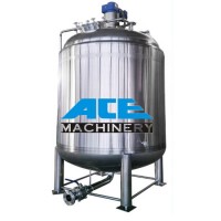 500L Vertical Mixing Tank Stainless Steel for Shampoo Body Lotion Gel Perfume Pressure Mixer Tank