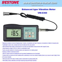 Digital Vibration Meter Vibrometer Gauge Tester Analyzer 10Hz-10kHz Measures Acceleration Velocity D