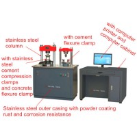 Stye-300c Full Automatic Three Function Flexural and Compression Testing Machine (With Concrete Flex