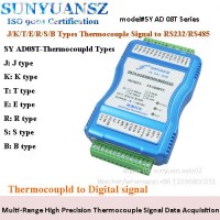 Multi-Range High Precision J/K/T/E/R/S/B Types Thermocouple Signal Isolator Data Acquisition Module