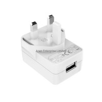 12W UK Plug 24V 500mA Power Supply 12V USB Power Adapter for Floor Mopping Robot and Humidifier