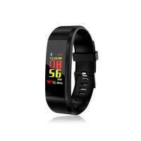 Health Wristband Heart Rate Monitor Touch Screen Smartwatch