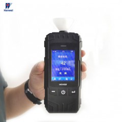 Continues Working for 10 Hours Battery-Powered Alcohol Tester Professional Digital Breath Alcohol An图1