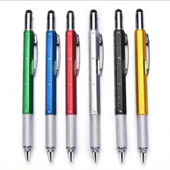 New Arrival Tool Ballpoint Pen Screwdriver Ruler Spirit Level with a Top and Scale Multifunction 6 i图1