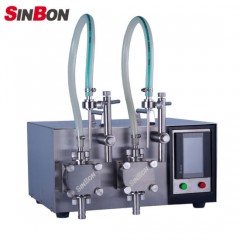 Touch Screen Gear Pump Liquid Filling Machine图1