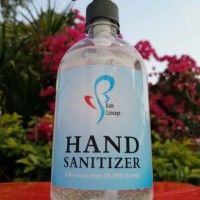 Water Free Hand Sanitizer 75% Alcohol 80ml 300ml 500ml