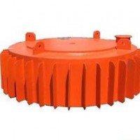 Powerful Suspended Dry Type Electromagnetic Circular Magnetic Iron Separator