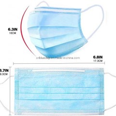 Disposable Respirator and Face Mask 3 Ply Disposable with Good Quality Made in China图1