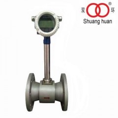 Output Pluse LCD Display Flange Connection Vortex Flow Meter for Measuring Liquid  Gas  Steam图1