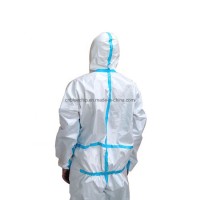 Made in China Disposable Personal Protective Clothing Equipment Protective Coverall Suits